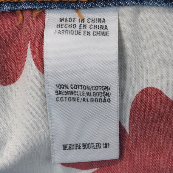 Lucky Brand Jeans Mens 36 Blue Bootcut Denim Casual Western Classic Y2K Retro - Picture 4 of 14